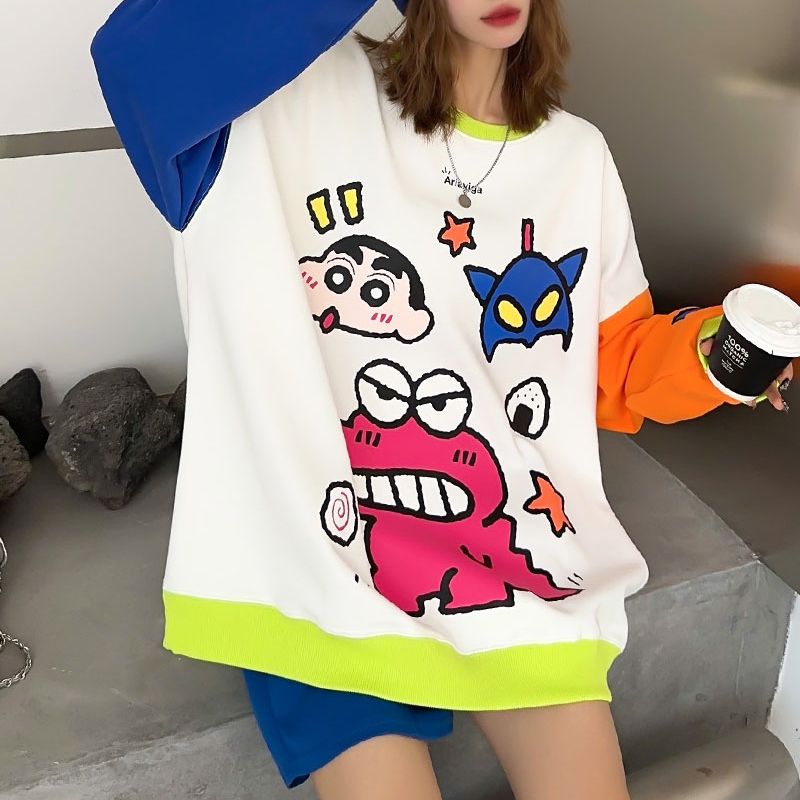 超人気 着回し力抜群 ファッション感満々 カラーマッチング 切り替え  全2色  パーカー -A1516