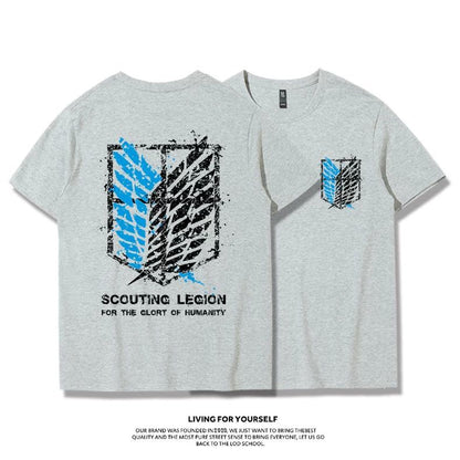 男女兼用 高品質 カジュアル 半袖 Tシャツ E-13333