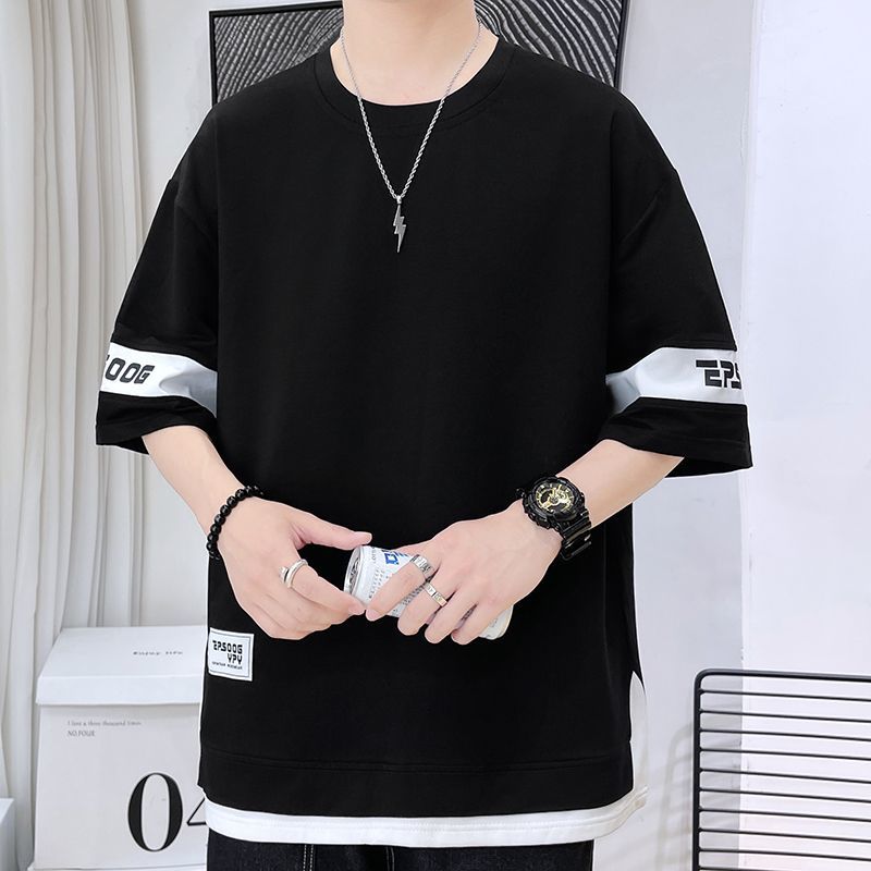 男女兼用 大人気 シンプル Tシャツ & ショーツ セットアップ E-80020
