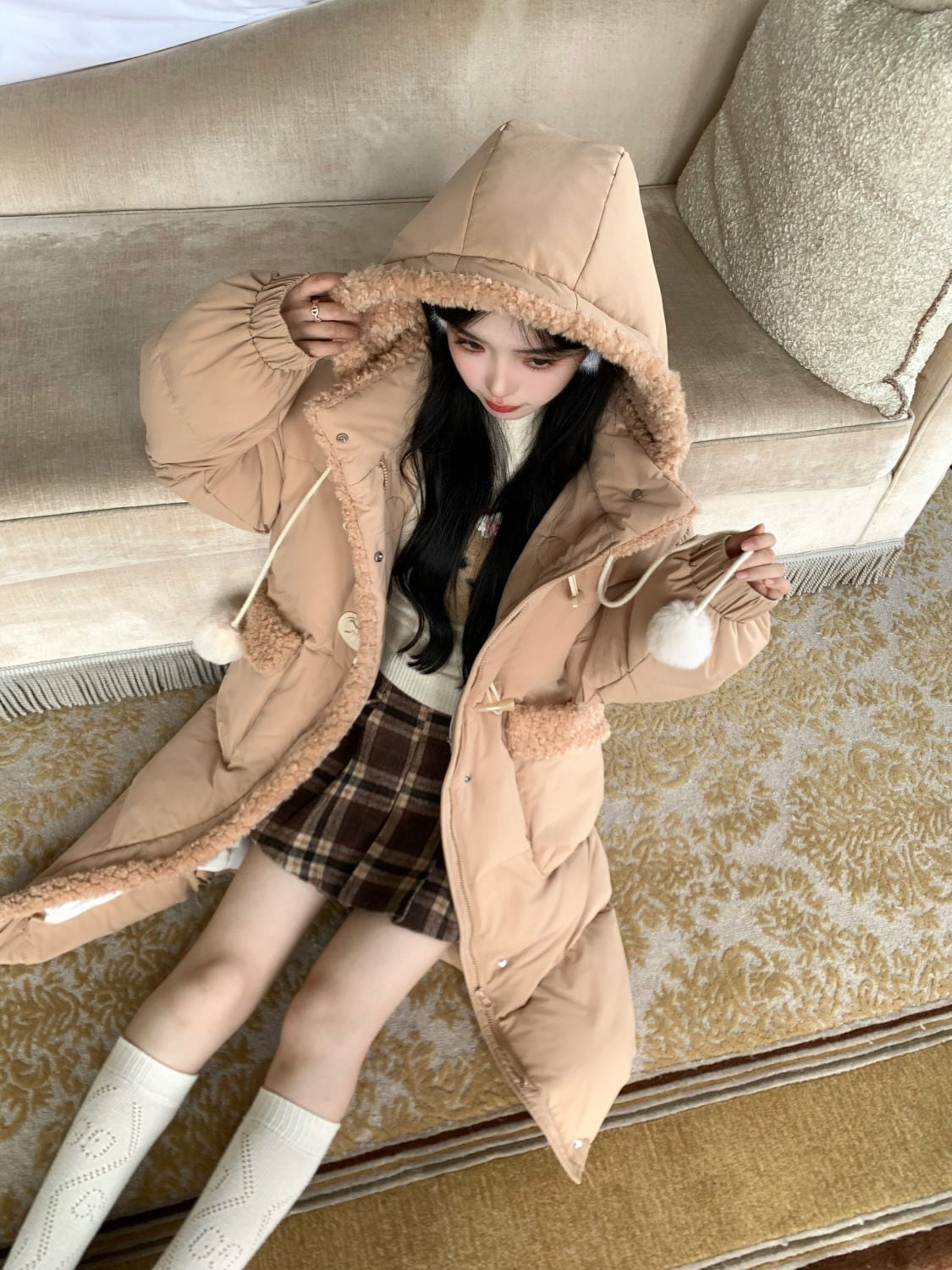 今季も大流行 キルティングコート カジュアル E-10042