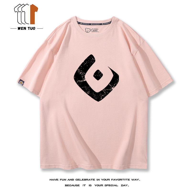 好感度UP  売れ筋   おすすめ プリントロゴ 半袖 Tシャツ-A2504