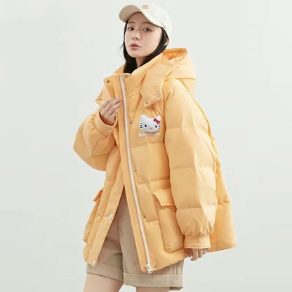 カジュアル 高見えデザイン 4色選択 男女兼用 ダウンジャケットE-12381