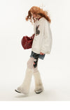 【裹起毛】優しい雰囲気 2色 着心地良い 存在感抜群 パーカーE-10222