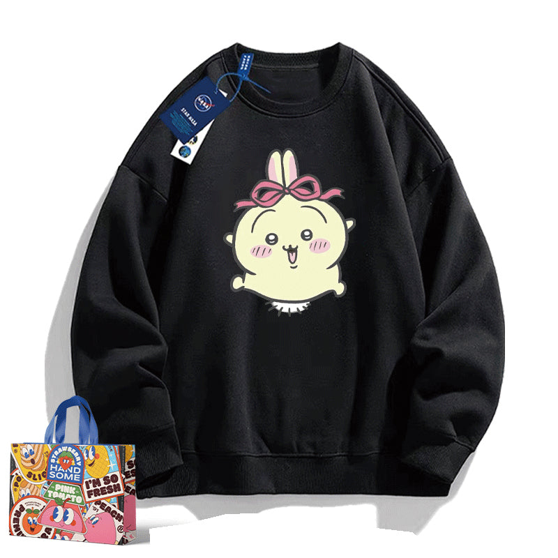 人気上昇中 大人可愛い  着心地良い カジュアル プリント全5色  パーカー -A1457