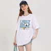 着回し力抜群  着心地良い 目立つ  キュート ファッション 半袖 Tシャツ E-13102