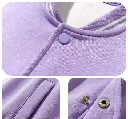 着回し力抜群 個性的なデザイン カジュアル プリント ジャケット・パンツ セット単品 2色選択可-A1534