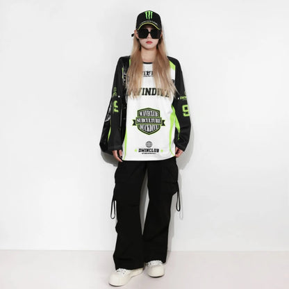 売れ筋 カジュアル 組み合わせやすい プリント 3色選択 スウェットE-10716