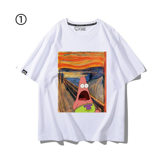 個性派　売り切れ必至 おすすめ プリントロゴ　半袖 Tシャツ-A2376