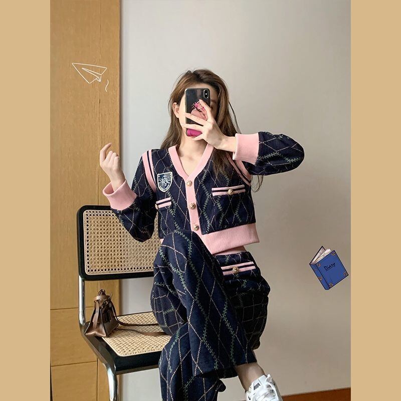 早い者勝ち おしゃれ度高め 好感度UP 着心地良い トップス+パンツセット E-10850