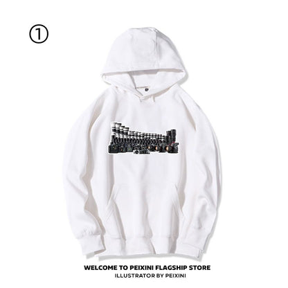 着心地良い　今季も大流行 売れ切れ必至　カジュアル  パーカー-A2061