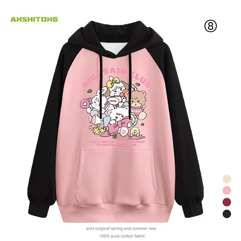 今季も大流行マルチカラーパーカー-A1540