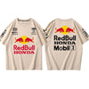 大活躍 海外トレンド10色選べる レーシングスーツ半袖Tシャツ -A704