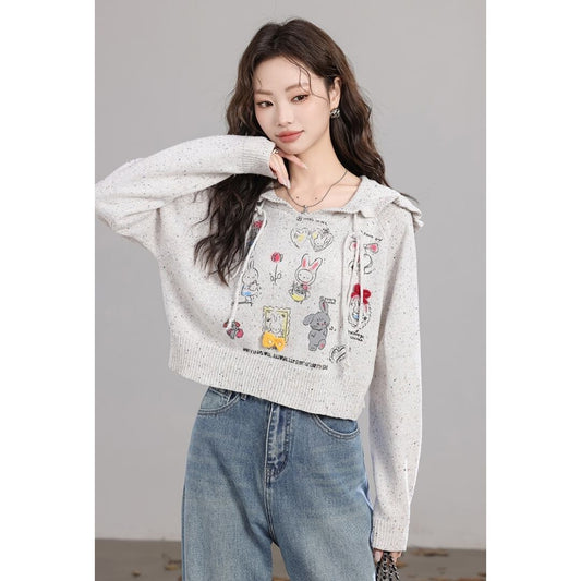 都市ファッショ オシャレデザイン 可愛い  スウェットiEf-10194