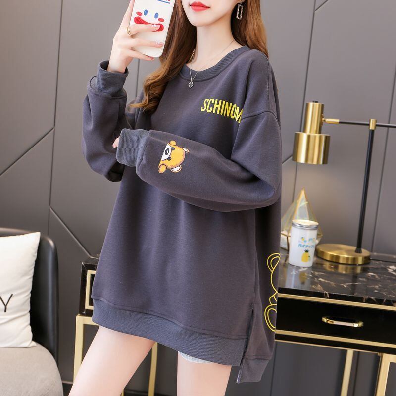 絶対流行 キュート カジュアル 上質 スウェットE-6818