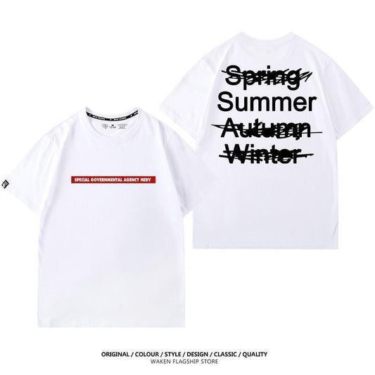 カジュアル 絶対流行 売り切れ必至 おすすめ プリントロゴ 半袖 Tシャツ-A2389
