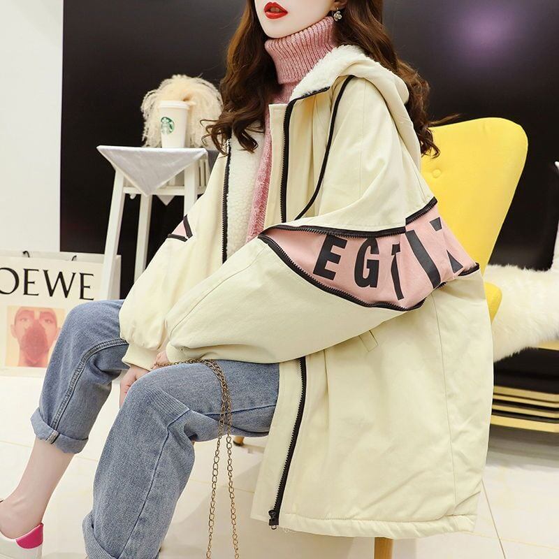 【裏起毛】 新作 大好評 ファッション ルーズ ダウンジャケットE-6209