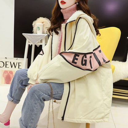 【裏起毛】 新作 大好評 ファッション ルーズ ダウンジャケットE-6209