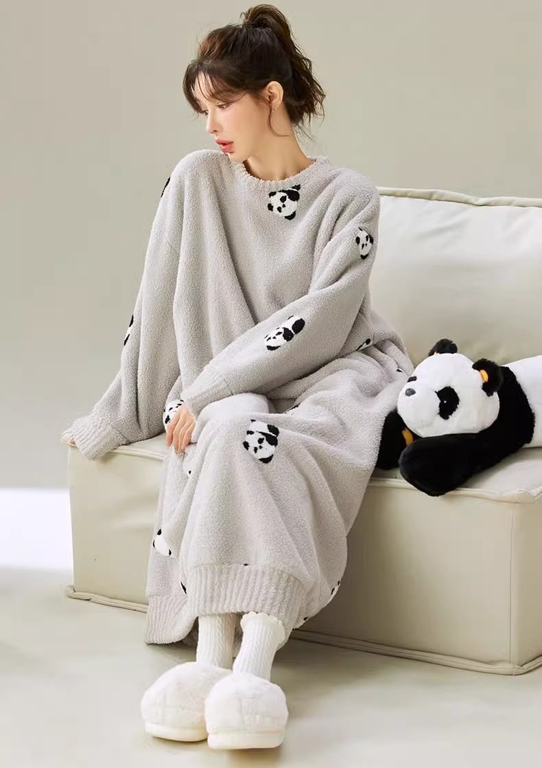 超人気 スウィート キュート 着心地良い 綿ラミネート ホームウェア パジャマE-10008