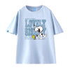 着回し力抜群  着心地良い 目立つ  キュート ファッション 半袖 Tシャツ E-13102