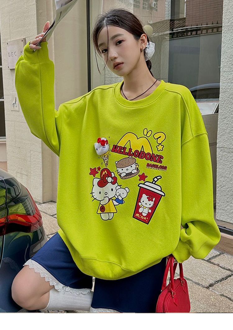 人気上昇中 売り切れ必至 流行新作 目を奪われる カジュアル プリント  全4色  パーカー -A1517