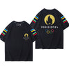 超人気 カジュアル シンプル プリント 半袖Tシャツ全9色-A894