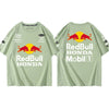 大活躍 海外トレンド10色選べる レーシングスーツ半袖Tシャツ -A704