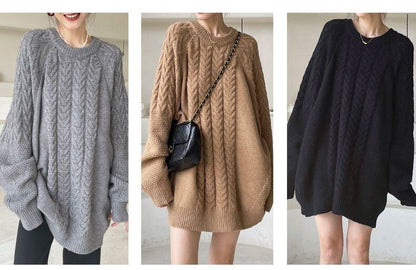 超人気 大人可愛い おしゃれ度高め 着心地良い カジュアル 4色選択 セーターE-12351