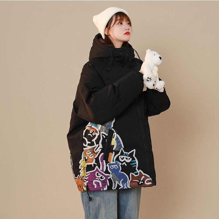 スタイルアップ効果抜群 全2色 求めてたデザイン 冬コート キルティングジャケットE-10669