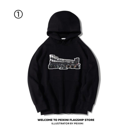 着心地良い　今季も大流行 売れ切れ必至　カジュアル  パーカー-A2061