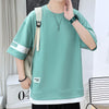 男女兼用 大人気 シンプル Tシャツ & ショーツ セットアップ E-80020