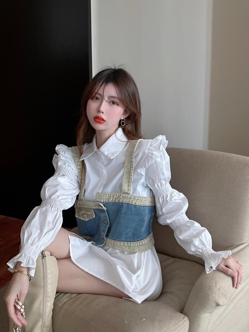 デニム デザイン 絶対欲しい 着心地良い カジュアル スウェットE-10785