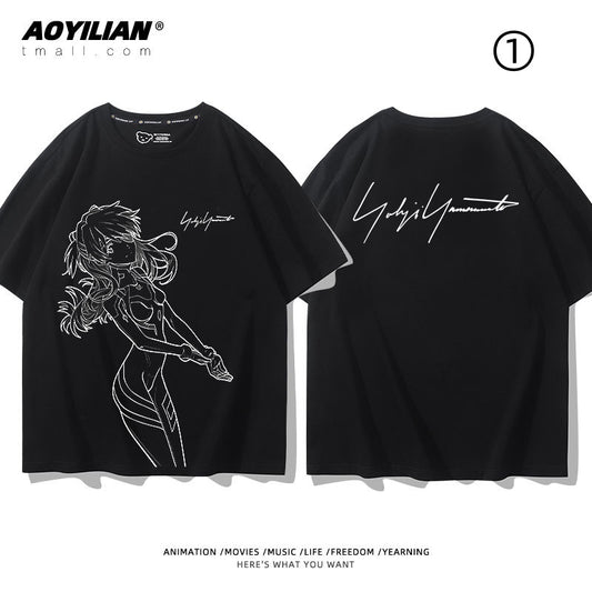 売り切れ必至　着回し力抜群　おすすめ プリントロゴ 半袖 Tシャツ-A2531