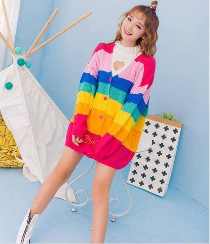 人気爆発中  長袖 切り替えカーディガンE-10186