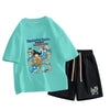 売り切れ必至 カジュアル  半袖Ｔシャツⅹパンツセット 全5色-A911