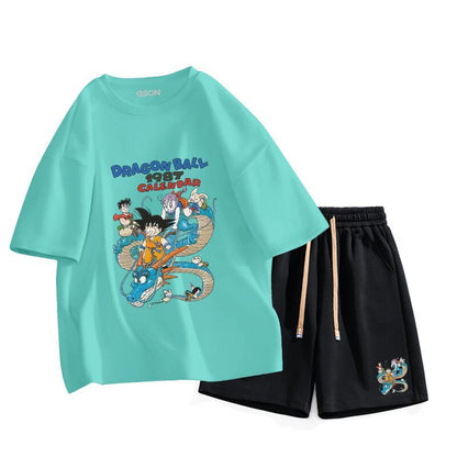 売り切れ必至 カジュアル  半袖Ｔシャツⅹパンツセット 全5色-A911