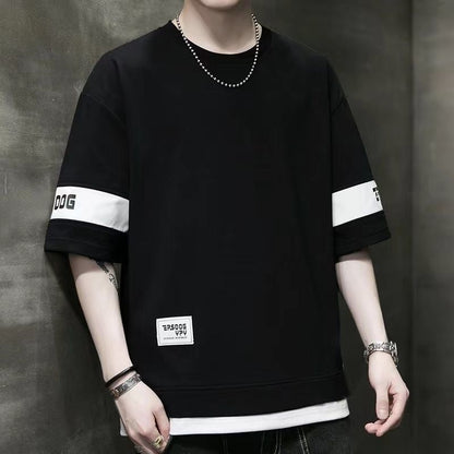 男女兼用 大人気 シンプル Tシャツ & ショーツ セットアップ E-80020
