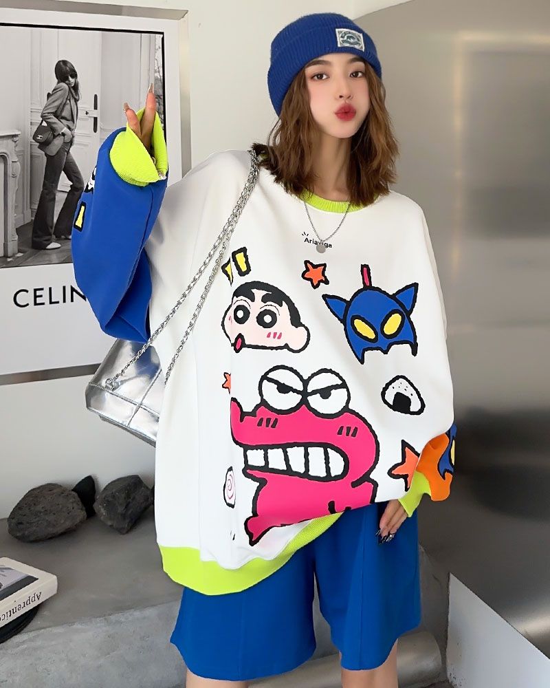 超人気 着回し力抜群 ファッション感満々 カラーマッチング 切り替え  全2色  パーカー -A1516