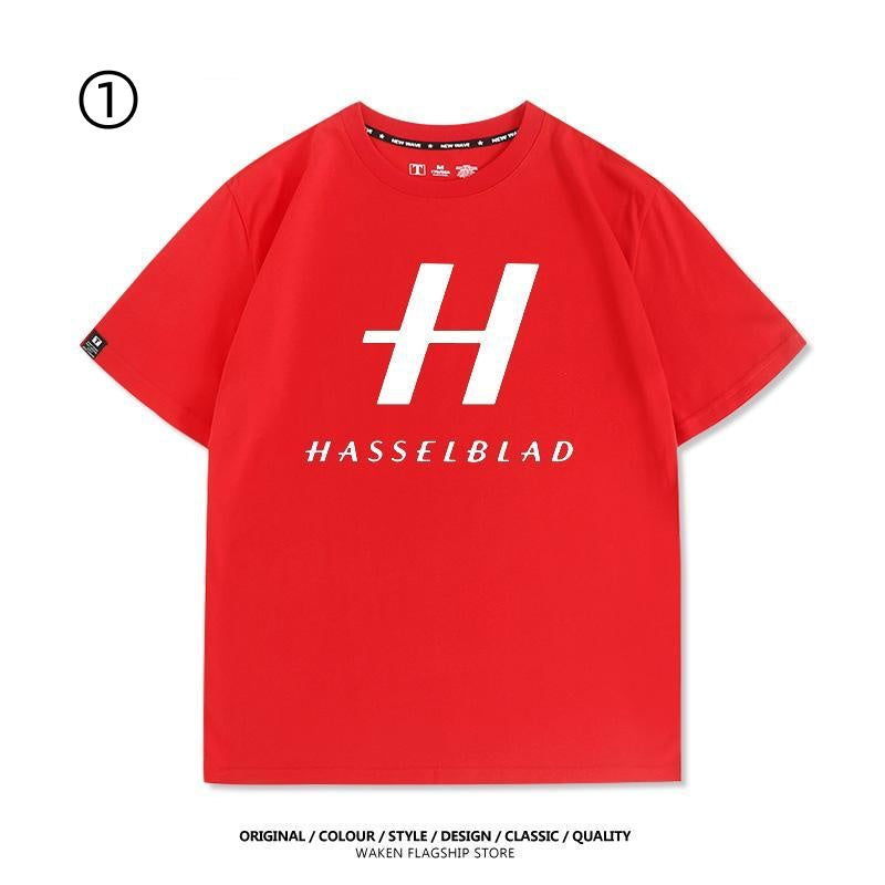 大人可愛い おすすめ プリントロゴ　半袖 Tシャツ-A2372