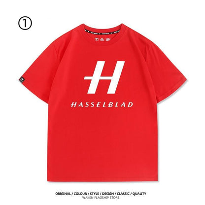 大人可愛い おすすめ プリントロゴ　半袖 Tシャツ-A2372
