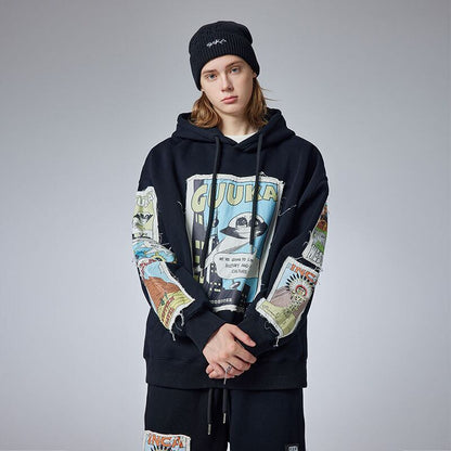 早い者勝ち キュート 個性派 長袖 スウェット パーカー トップスE-10068