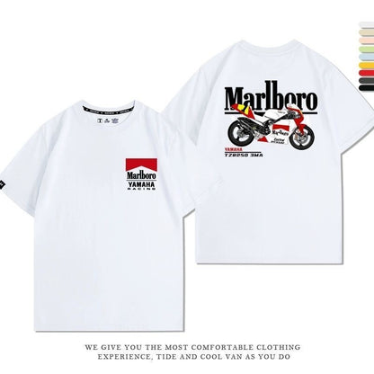 おすすめ プリントロゴ 半袖 Tシャツ-A2671