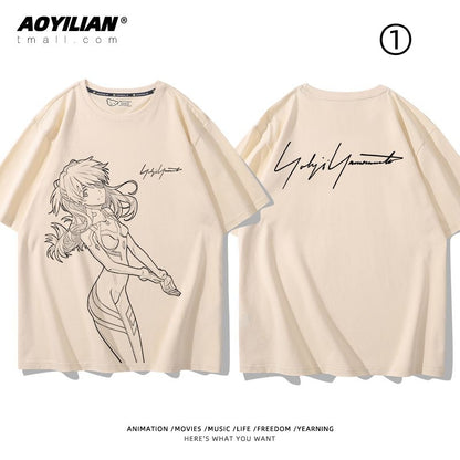 売り切れ必至　着回し力抜群　おすすめ プリントロゴ 半袖 Tシャツ-A2531