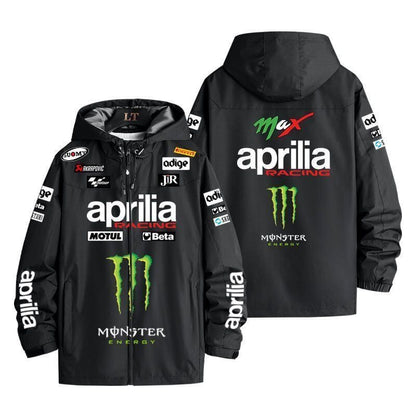 超人気 撥水加工 ユニセックスレーシングスーツ マウンテンパーカーE-5236