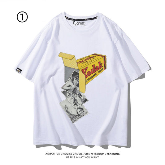 超人気　好感度UP　おすすめ プリントロゴ　半袖 Tシャツ-A2340