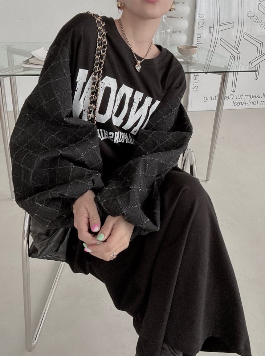 定番シンプル プラスベルベット ファッション 4色 長袖 ニット セーター E-10383