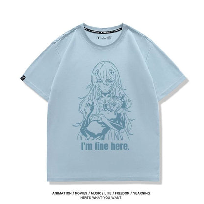 カジュアル  おすすめ プリントロゴ 半袖 Tシャツ-A2390