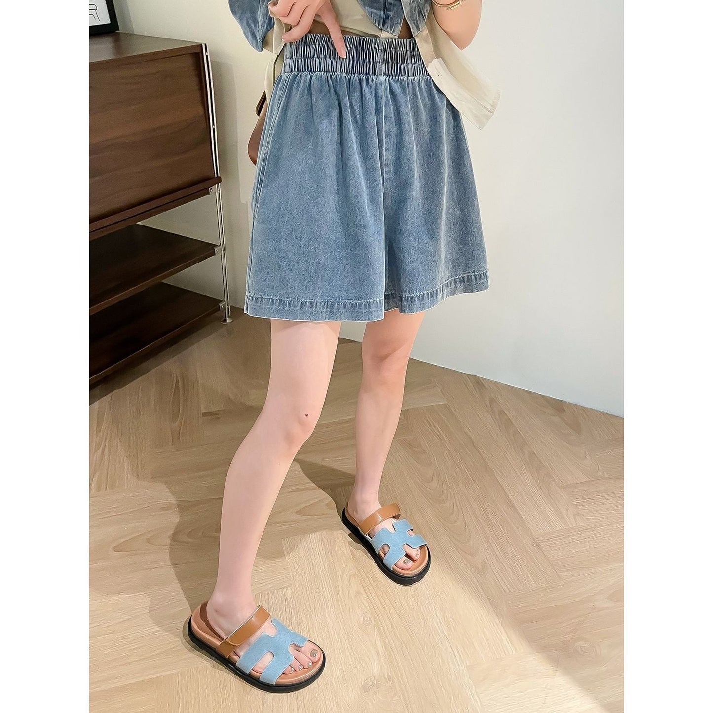 今季マストバイ ファッション 上品 半袖Ｔシャツⅹパンツセット <ins-6575>