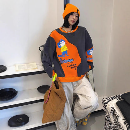 ファッション 柔らかくて優しい印象  カジュアル   3色 スウェット  E-12202