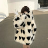 絶対欲しい 美人度アップもこもこボア厚手ジャケットE-12382