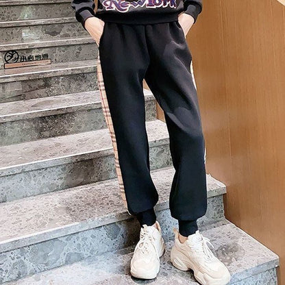 【裏起毛】新商品 おしゃれ度高め デザイン性抜群 着心地良い 2色選択 トップス+パンツセット E-9936